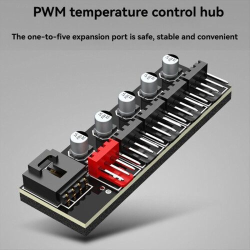 Desktop-PC-Kühler-Lüfter-Hub-PWM-Splitter-Controller-Adapter 1