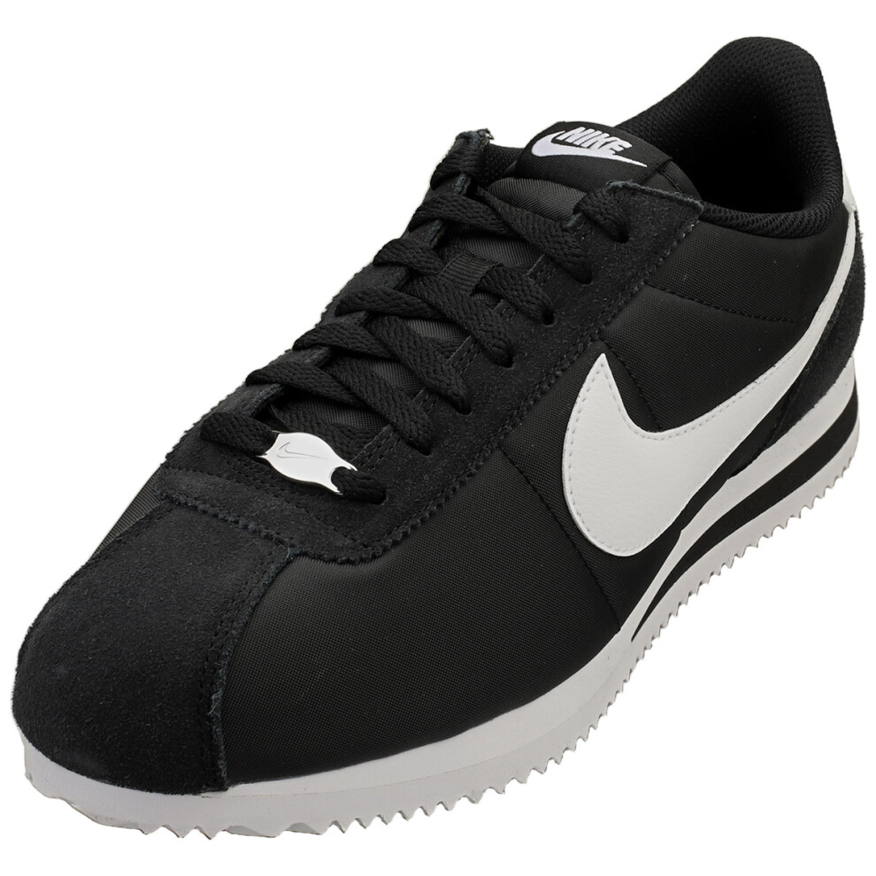 Nike (7) Cortez Mens Casual Trainers In Black White