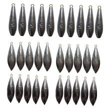 Fishing Weights Pack Of 5 Mackerel Feather Cod Bass Boat Fishing 5oz / 4oz / 3oz (4oz - 5pcs)