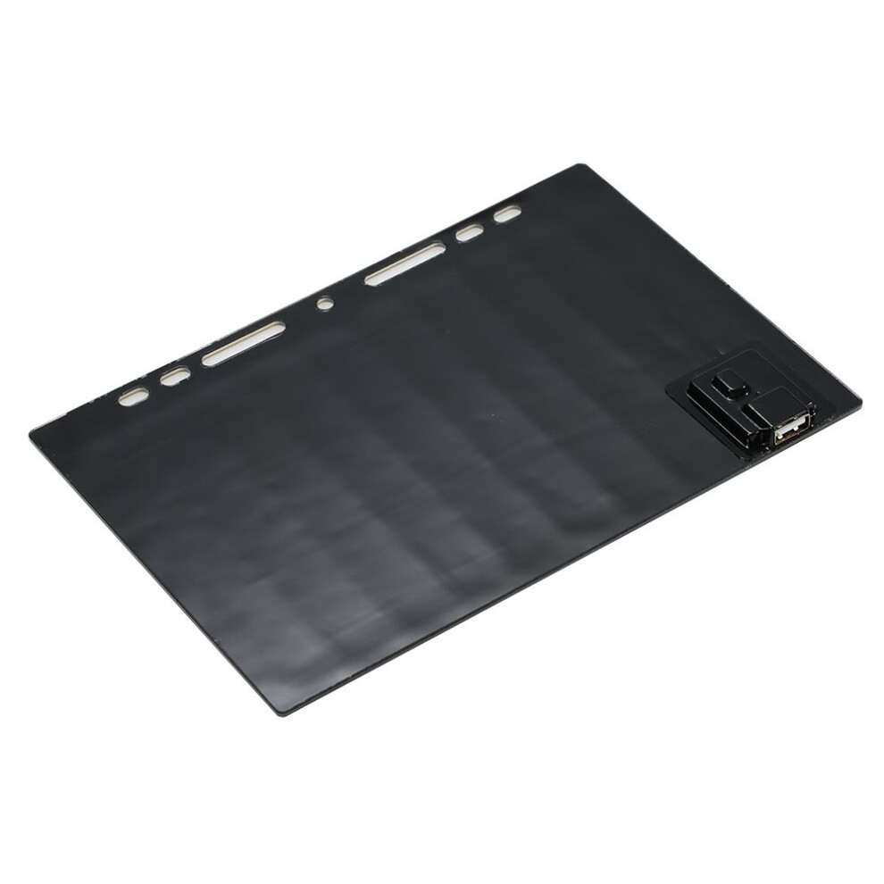 Lixada 10W Portable Solar Panel High Power Paper Shaped Mini Monocrystalline Silicon Panel Charger Usb Port For Cell Phone Camping Riding Climbing 759974567360