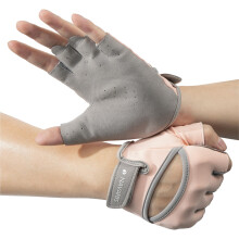 Navaris Women's Gym Gloves - Breathable, Sweat-Wicking Weight Lifting Gloves - Gym Accessories for Weightlifting Training, Workouts, Rowing, Fitness &
