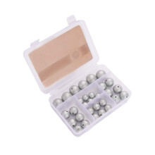 ECOFT Alloy Steel Fishing Sinkers and Weights Assorted Sizes 10g-200g in Bag and Box Drop Shot for Freshwater Saltwater - Environmantal Cannonball Egg