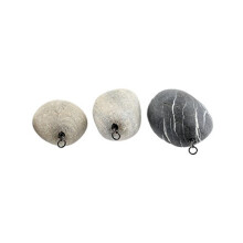Pallatrax Swivel Stonze - Natural Stone Fishing Weights (Small Swivel - Up To 1.5oz (Pack of 5))