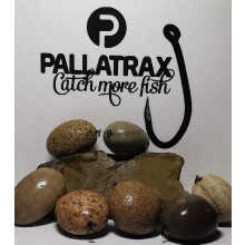 Pallatrax Swivel Stonze - Natural Stone Fishing Weights (Small Swivel - Up To 1.5oz (Pack of 10))