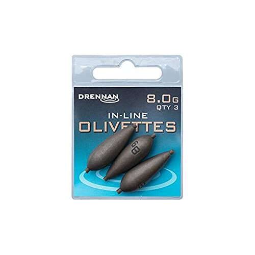 Drennan Polemaster Engraved In-Line Olivettes 3.50g