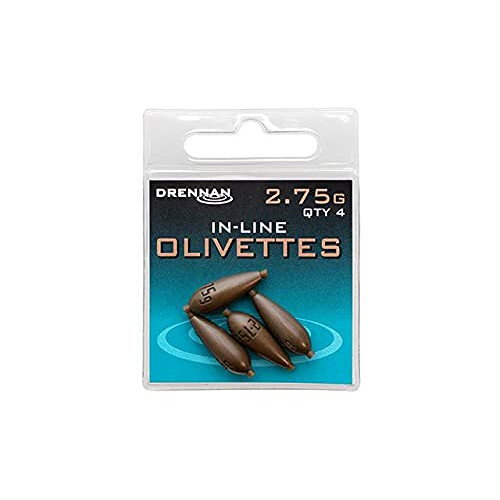 Drennan Polemaster Engraved In-Line Olivettes 3.50g 1