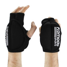 KOMODO Weighted Gloves Wrist Hand Neoprene Large Size Fitness Training Rehabilitation Gym Boxing MMA Aerobics (2 x 0.5KG)