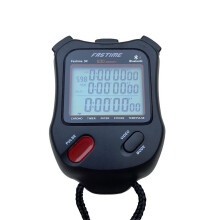 Fastime 9X Grey Triple Display Stopwatch
