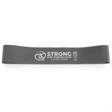 Fitness-Mad Latex Free Mini Resistance Band | Elastic Exercise Loop in 3 Different Resistance Levels | Great for Strength Training, Therapy & Rehab |
