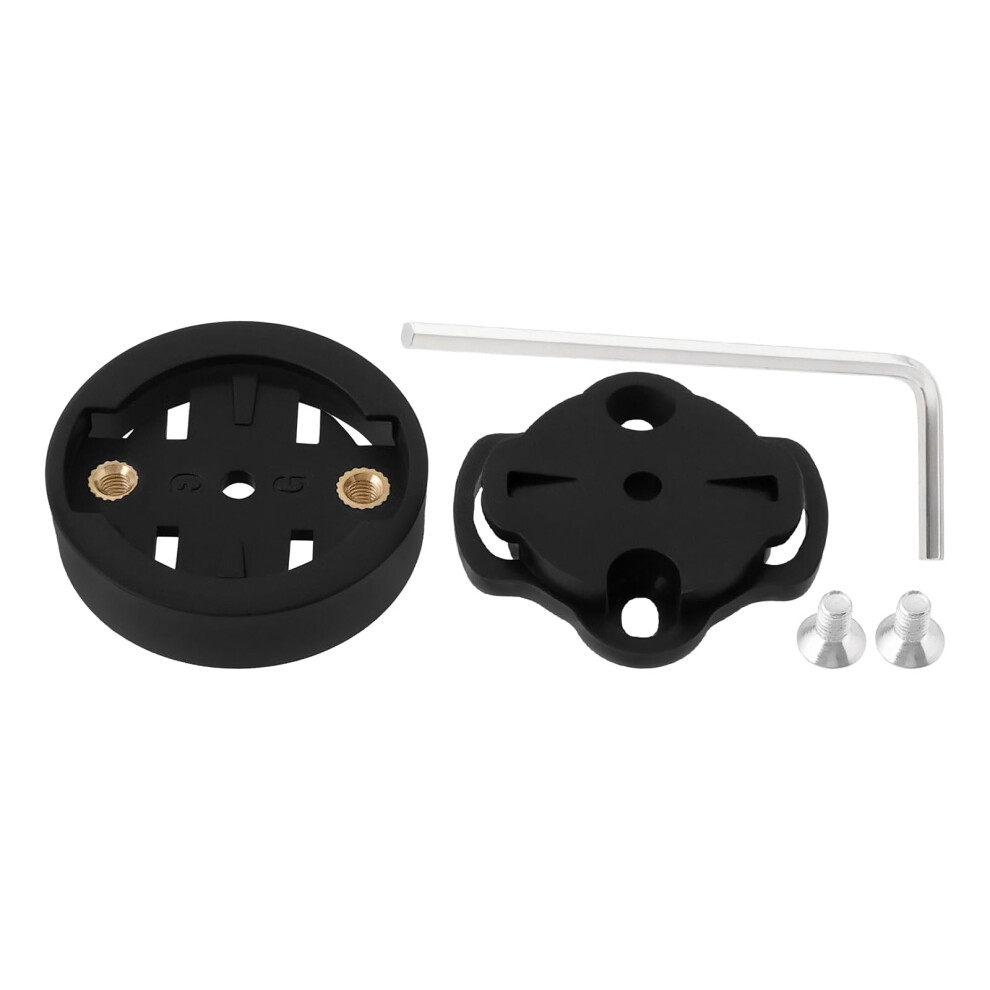 Briny River Quarter Turn Bike Mount Kit Bicycle Mount Stem Kit Bike Stem Gps Mount Stem Compatible With Garmin Edge 20 25 130 200 500 510 4895264902902