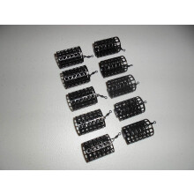 10 x Round Metal Cage Feeders - 30 grams. Carp/Coarse fishing. Swim Feeders