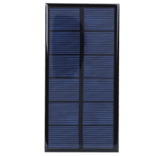 Solar Panel Charger, crystalline Silicon Solar Panel Portable 1W 3V Solar Panel Outdoor Solar Cell Panel DIY Power Supply Charger
