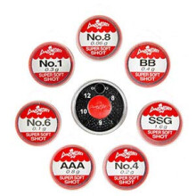 Dinsmores Super Soft Refill Split Shot Tub Size LG SSG AAA BB NO1 4 6 8 FISHING (NO.1)