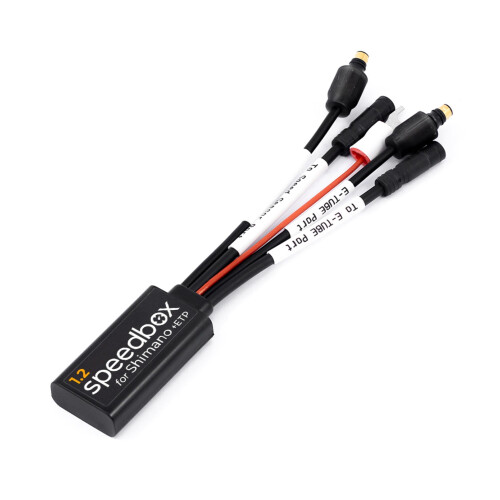 SpeedBox 1.2 compatible with Shimano E8000, E7000, E6100, E5000 / E-Bike tuning chip with + E-Tube Port compatible with Di2 + Satellite System