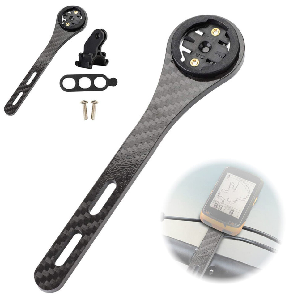 Eddwiin Bike Computer Holder - Road Bike Cycling Computer Holder Integrated Handlebar Stem For Garmin For Bryton Series 9319550765415