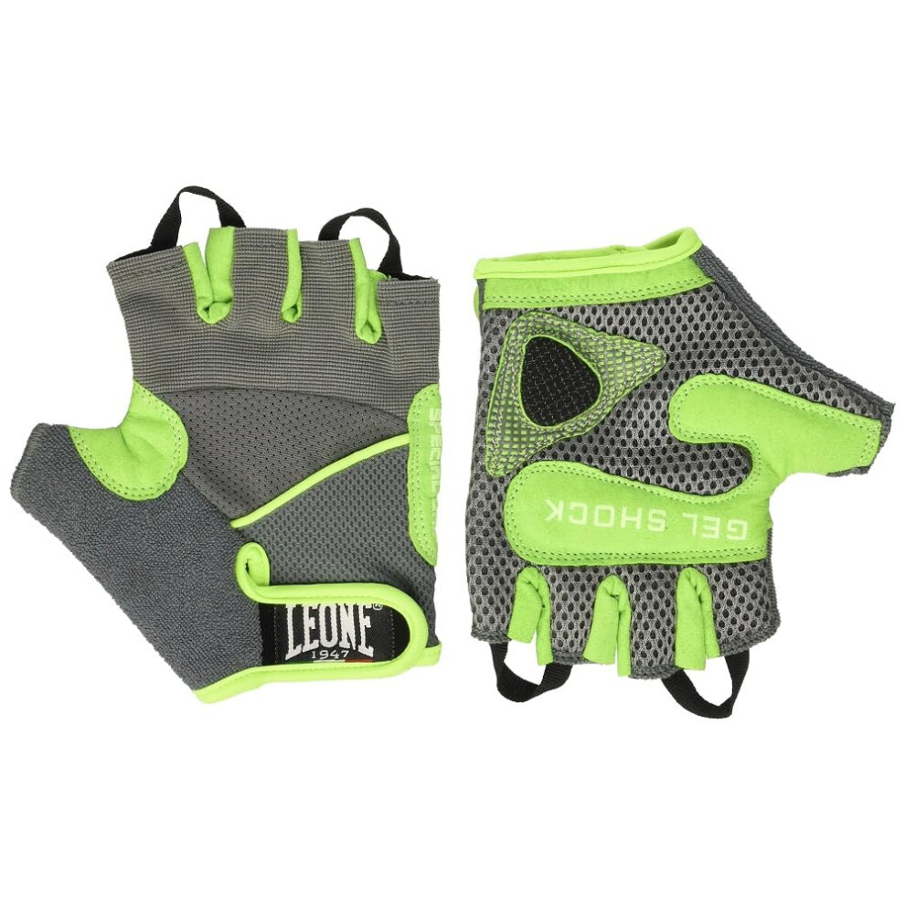 Leone 1947 Unisex Grey Gym Gloves, Adult, Xl, Ab712