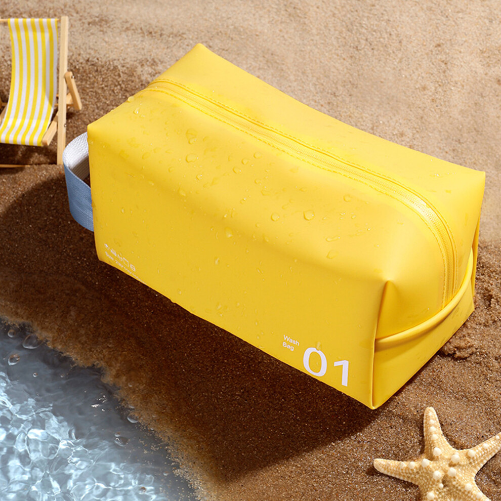 Waterproof PVC Cosmetic Bag 23x11.5x11.5cm Large Capacity Travel Organizer
