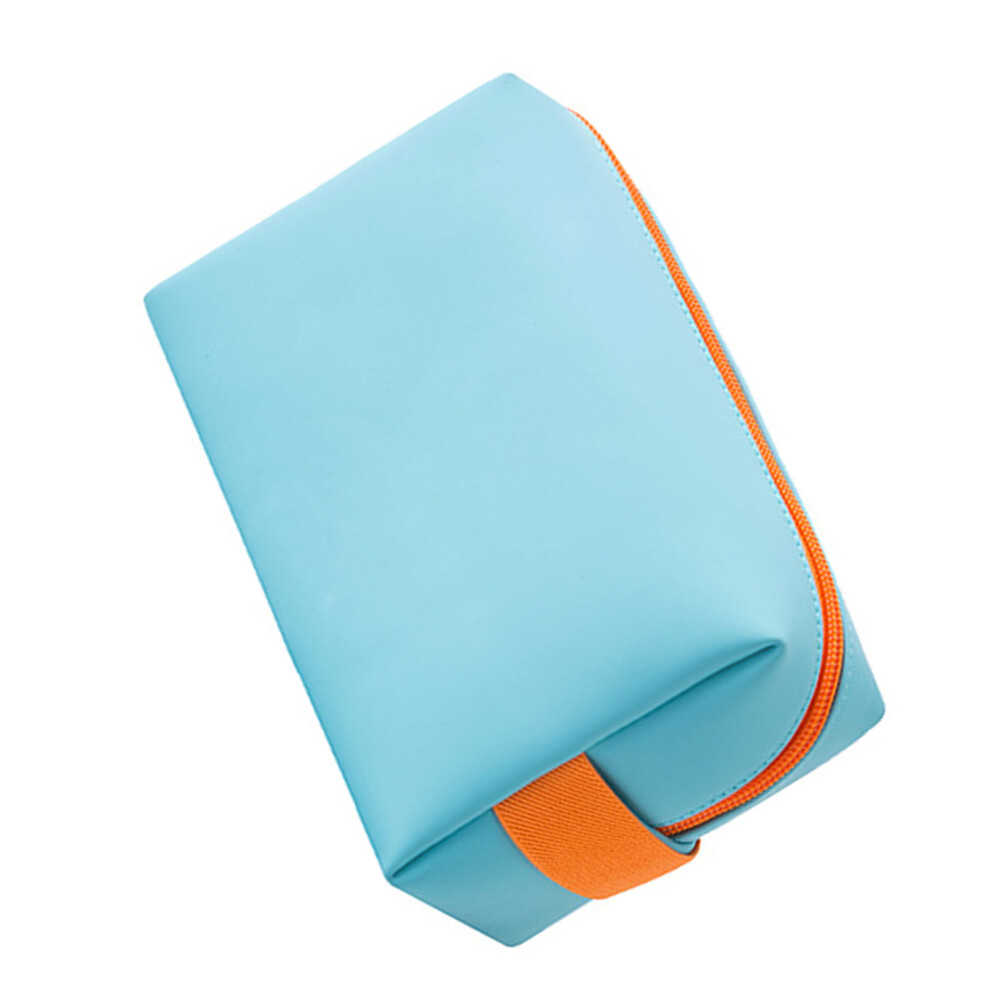 Waterproof PU Leather Large Capacity Travel Makeup Bag â Portable & Fashionable