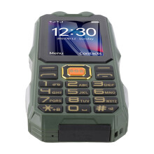 4G Robust Seniorenhandy 2,6" Bildschirm 16800mAh Große Taste Dual SIM Schwarz