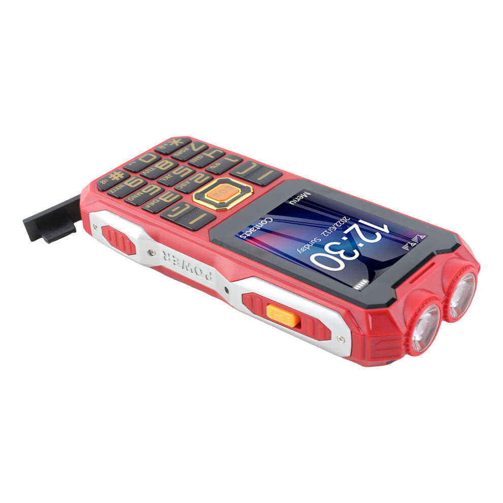 4G Rugged Senior Cell 2.6" Screen 16800mAh Dual SIM LED Flashlight