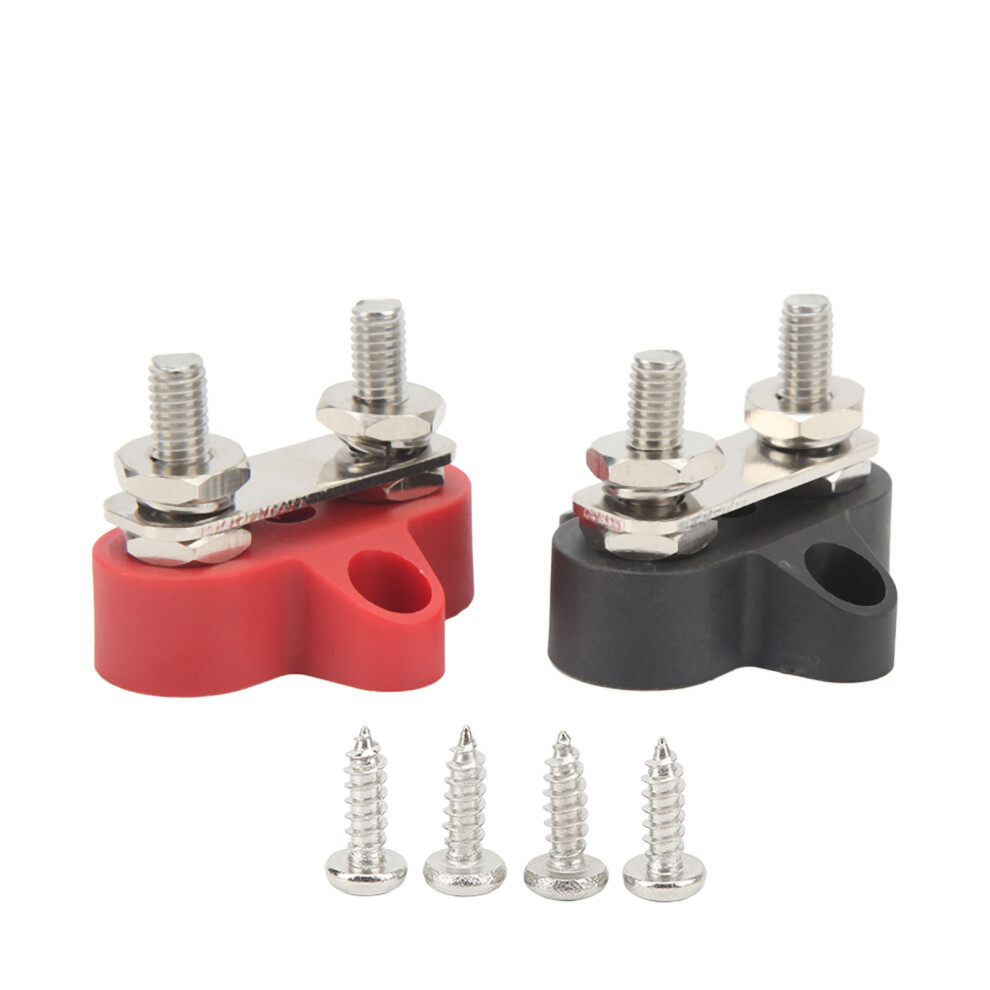 2Pcs Power Distribution Terminal Block 48V M6 8320539178202
