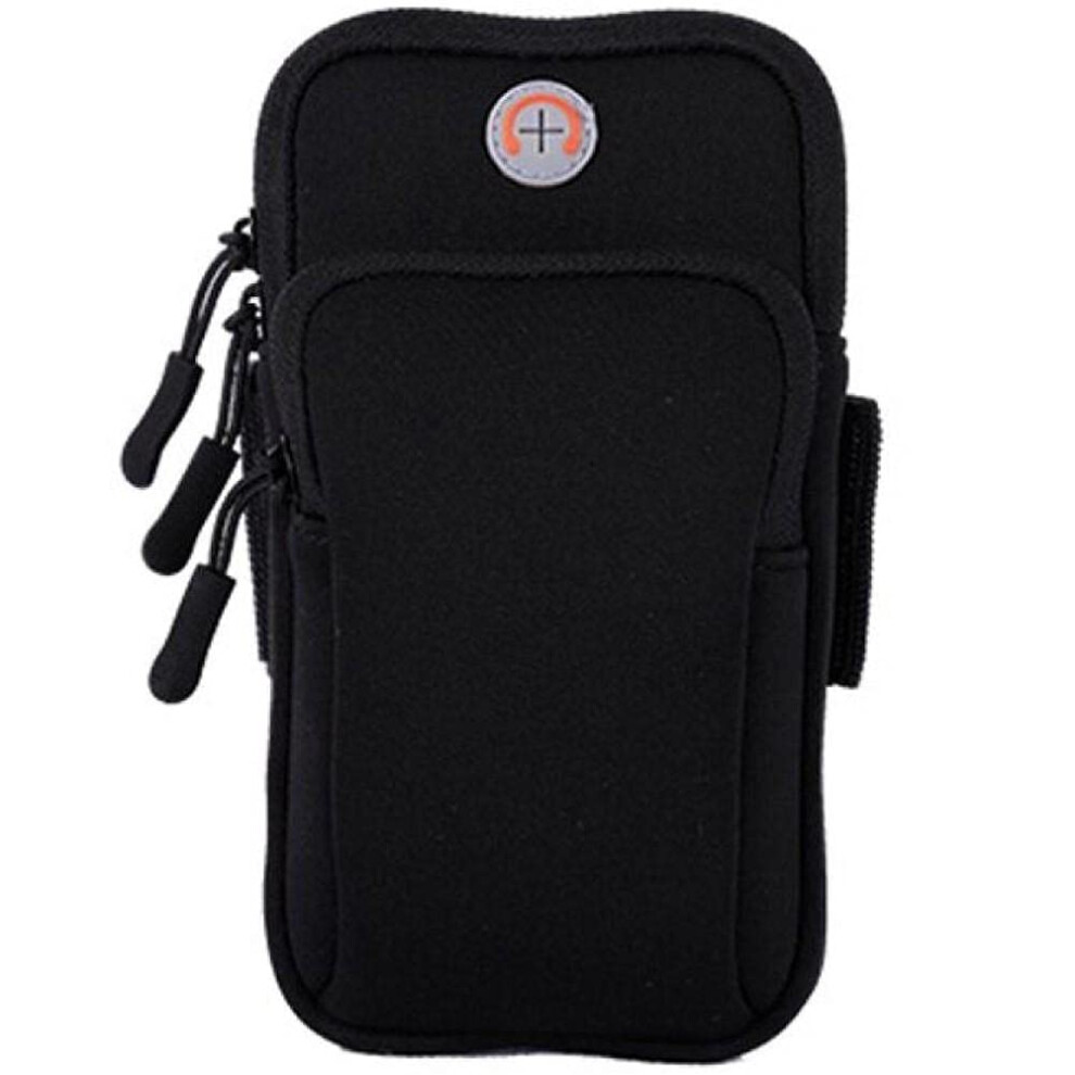 Running Armband Phone Holder For Universal Cellphones Up To 6 Inches, Sports Armband For Cycling, Hiking, And Workouts With Key And Card Slots 6447073658990