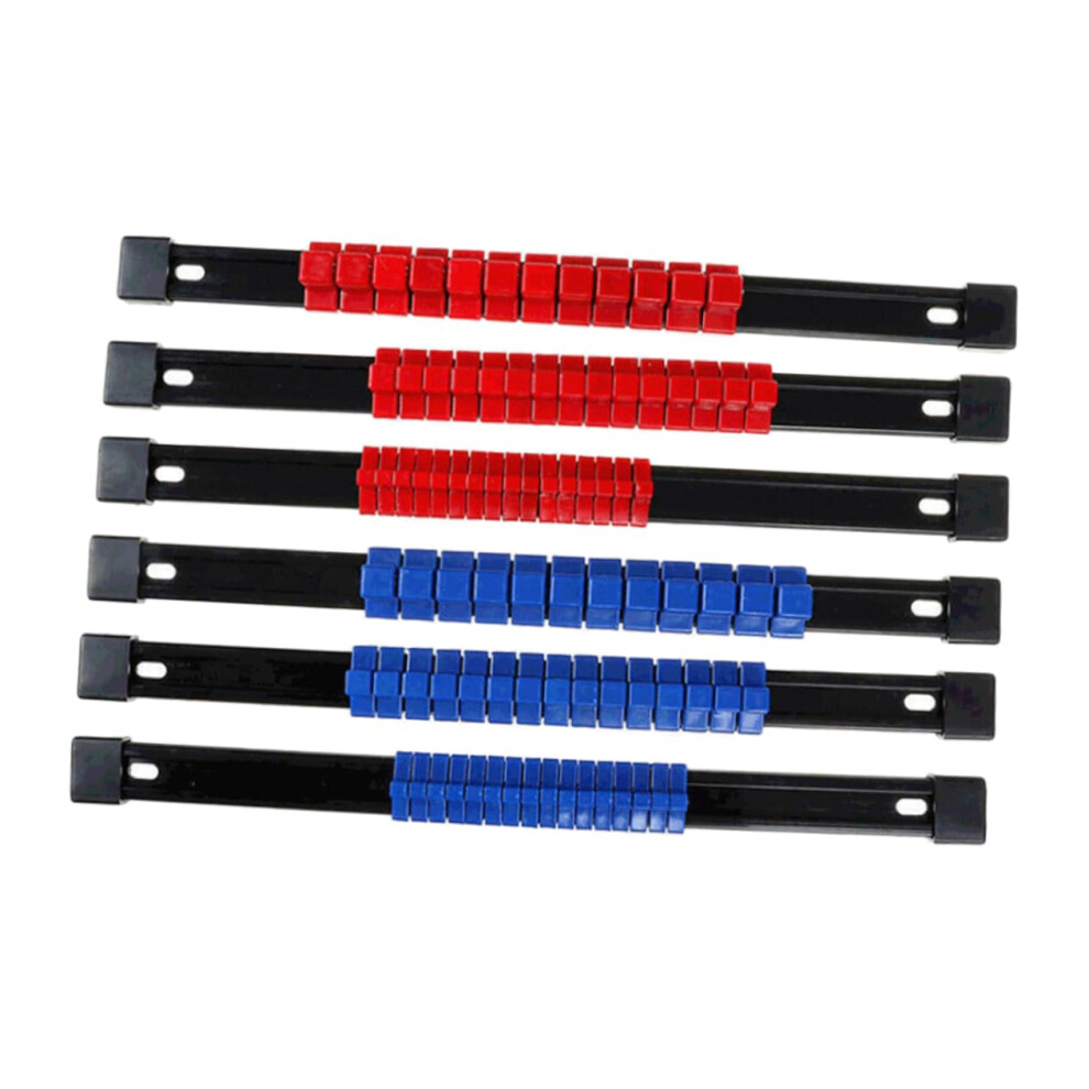 6Pcs Socket Organizer Rails For Tool Box - Auto Repair Storage Board, Durable Organizer Holder For Mechanics 9084446891713