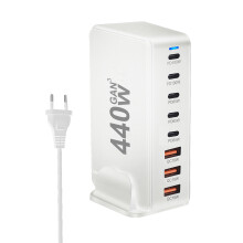 440W Charging Station Hub 8 Ports USB-C Charging