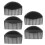 5 pcs Hair Fluffy Pad Updo Bangs Styling Tool ABS Nylon Durable 11