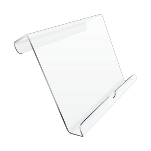 Acryl loopband tablethouder tijdschriftenrek draagbaar A