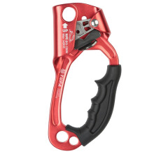 Climbing Rope Ascender Right Hand Compact Mountaineering Gear Aluminum Magnesium Alloy Handheld Riser for Outdoor Use