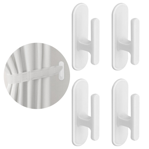 4Pcs Blind Cord Holder Safety Blind Cord Hooks Adhesive Window 1