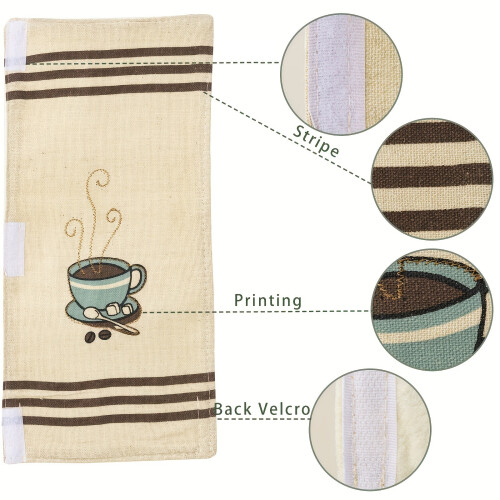 Durability Kitchen Appliance Handle Cover with Coffee Bean 1