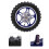 2.5‑10in Rear Wheel Assembly with Tire Disc 12