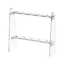 Contemporary 2 Layer Champagne Holder Removable Acrylic