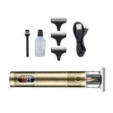 Professional Hair Trimmer Set Stainless Steel Clippers Beard