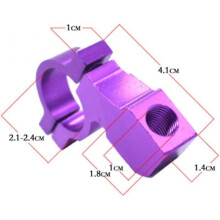 4 Pcs Mounting Base for Motorcycle Handlebar Mounting Brackets for Mirror Adaptor for Rearview Mirror Support