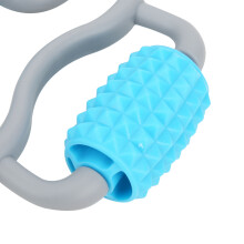 Handgehaltene Wadenmassagegerät mit Klammer, 360 Entspannung, Fitness, Blau