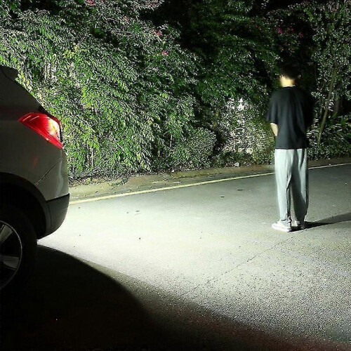 (sliver)Universal High Brightness Reversing Flashing Warning Lamp for Auto Motorcycle 2