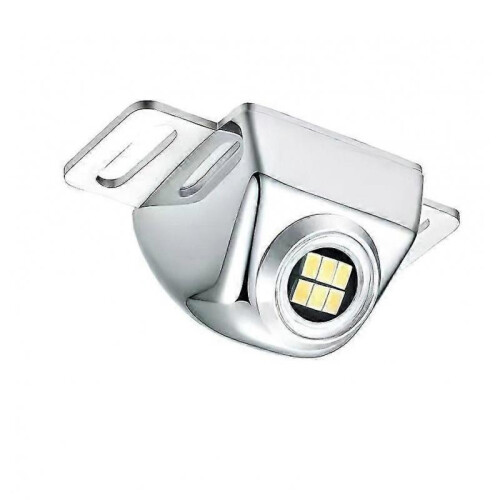 (sliver)Universal High Brightness Reversing Flashing Warning Lamp for Auto Motorcycle 1
