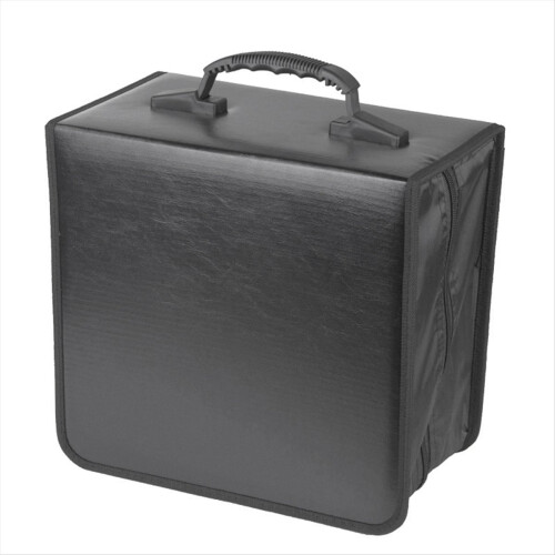 400 Capacity CD/DVD Storage Organizer Case Portable, High Capacity 2