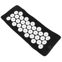 Acupuncture Massage Arm Belt Headband Black Cotton Sponge ABS Size