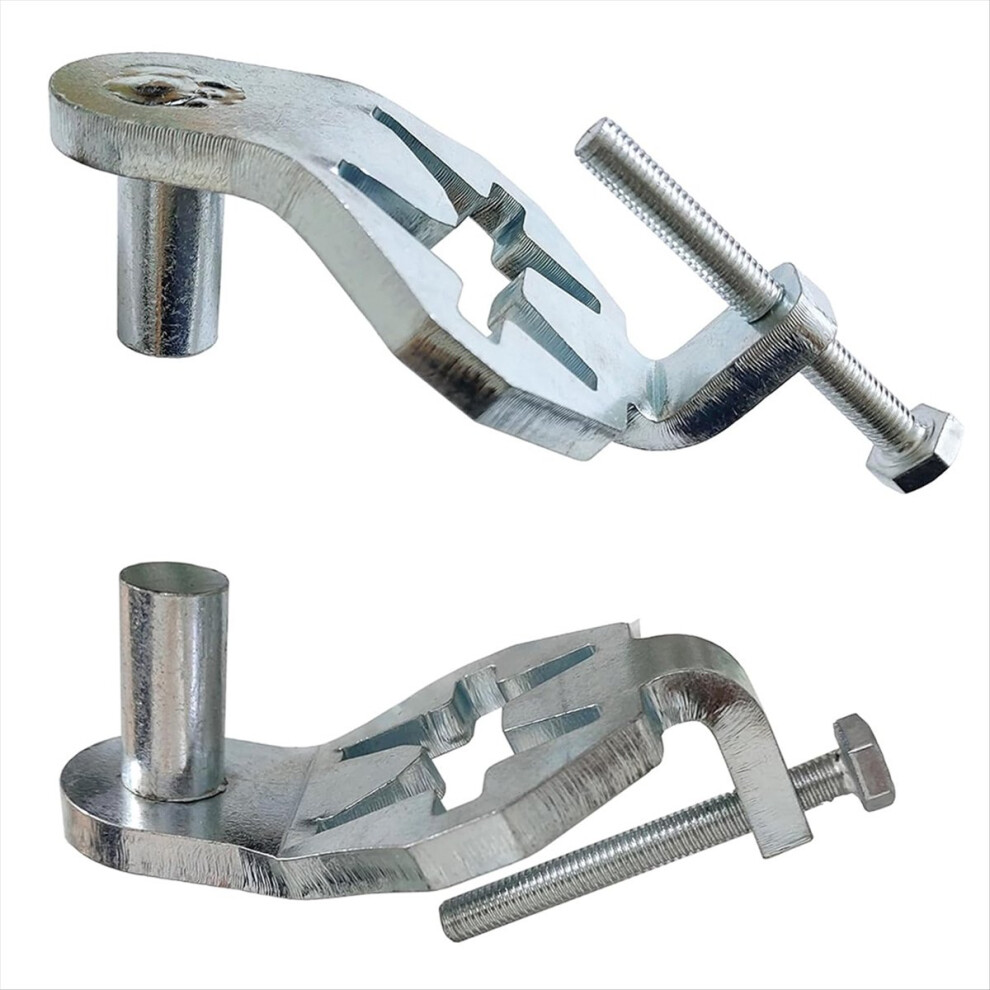 T-Post Gate Hinge Pins, 5/8 Inch, 2 Pack, Metal Fence Gate Hangers 4851907689241