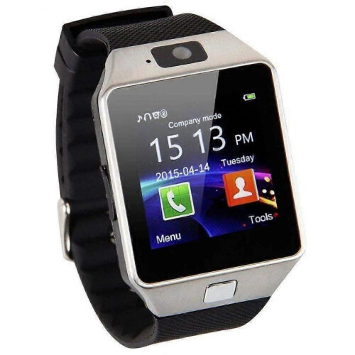Bluetooth Smart Watch with SIM Card Slot Make Phone Calls 2.0MP Camera Support Message Notification