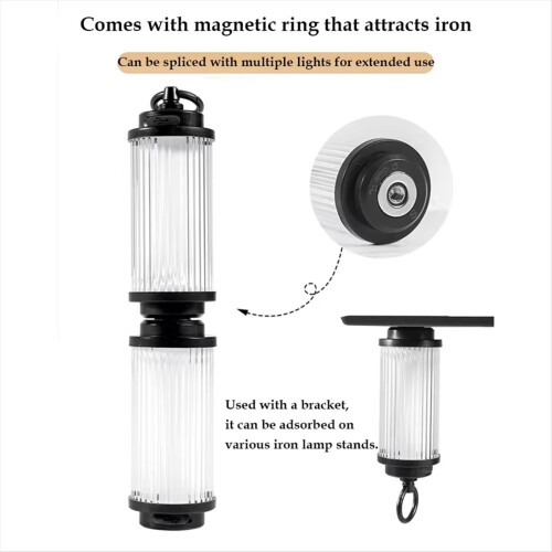 Rechargeable USB Flashlight - Waterproof Outdoor Camping Lantern 2