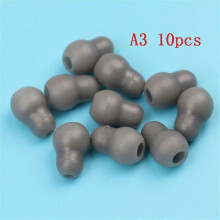 (A3) 10pcs Soft Silicone Reusable Earplugs for Littmann Stethoscope