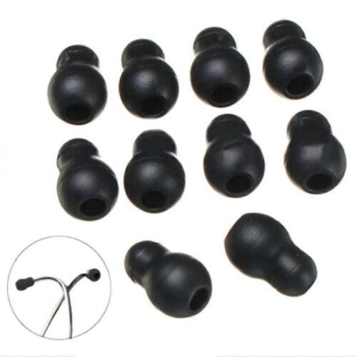 (A4) 10pcs Soft Silicone Reusable Earplugs for Littmann Stethoscope 1