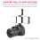 Mini LED Videolicht 6500K, 5W, Dimmbar, Cold Shoe Halteadapter 7
