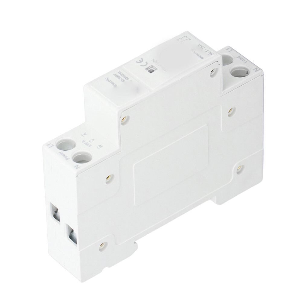 Zigbee Circuit Breaker With Metering, 25A, Ip20, 2 Pole, Din Rail 7901349195460