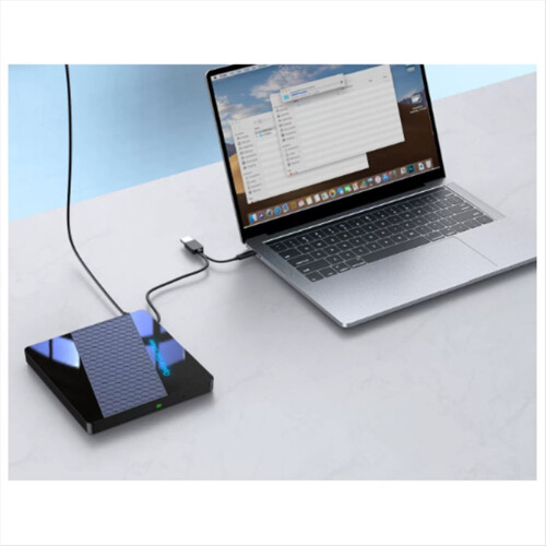 External CD/DVD Drive Computer External Burner Portable Optical Drive 1